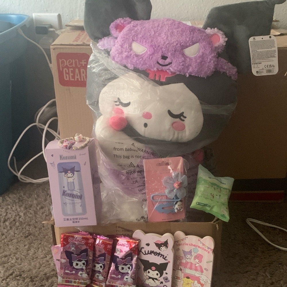 Sanrio Kuromi Accessory & Blind-Box Grab Bag - Black, Pink, Purple, Blue, Yellow